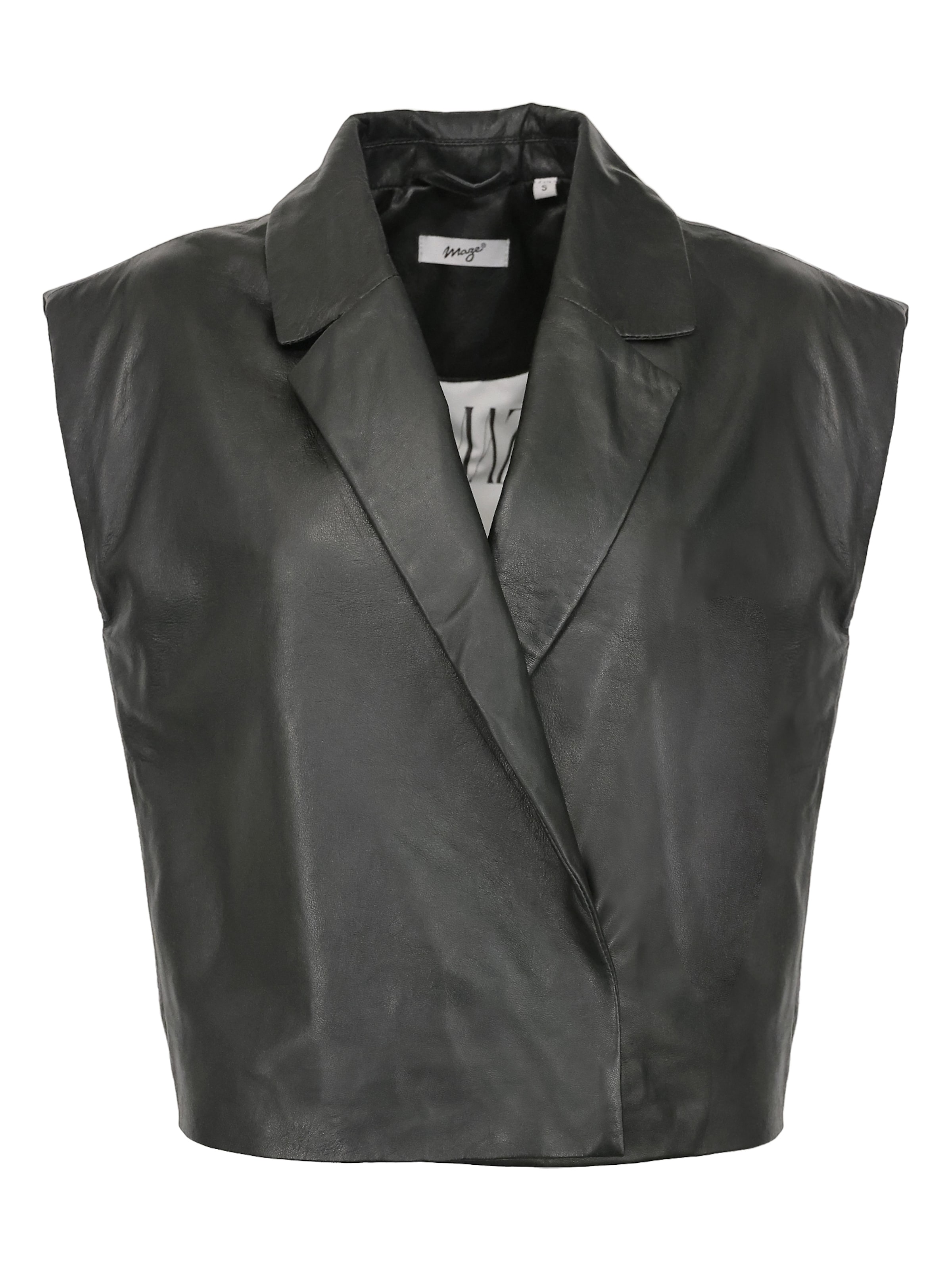 Maze Tussenjas in Zwart: voorkant