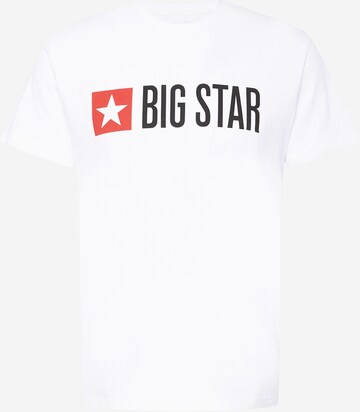 Big Star Shirt 'QUADO' in Weiß: predná strana