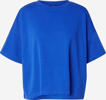 Sweat-shirt 'Chilli' PIECES en bleu : devant