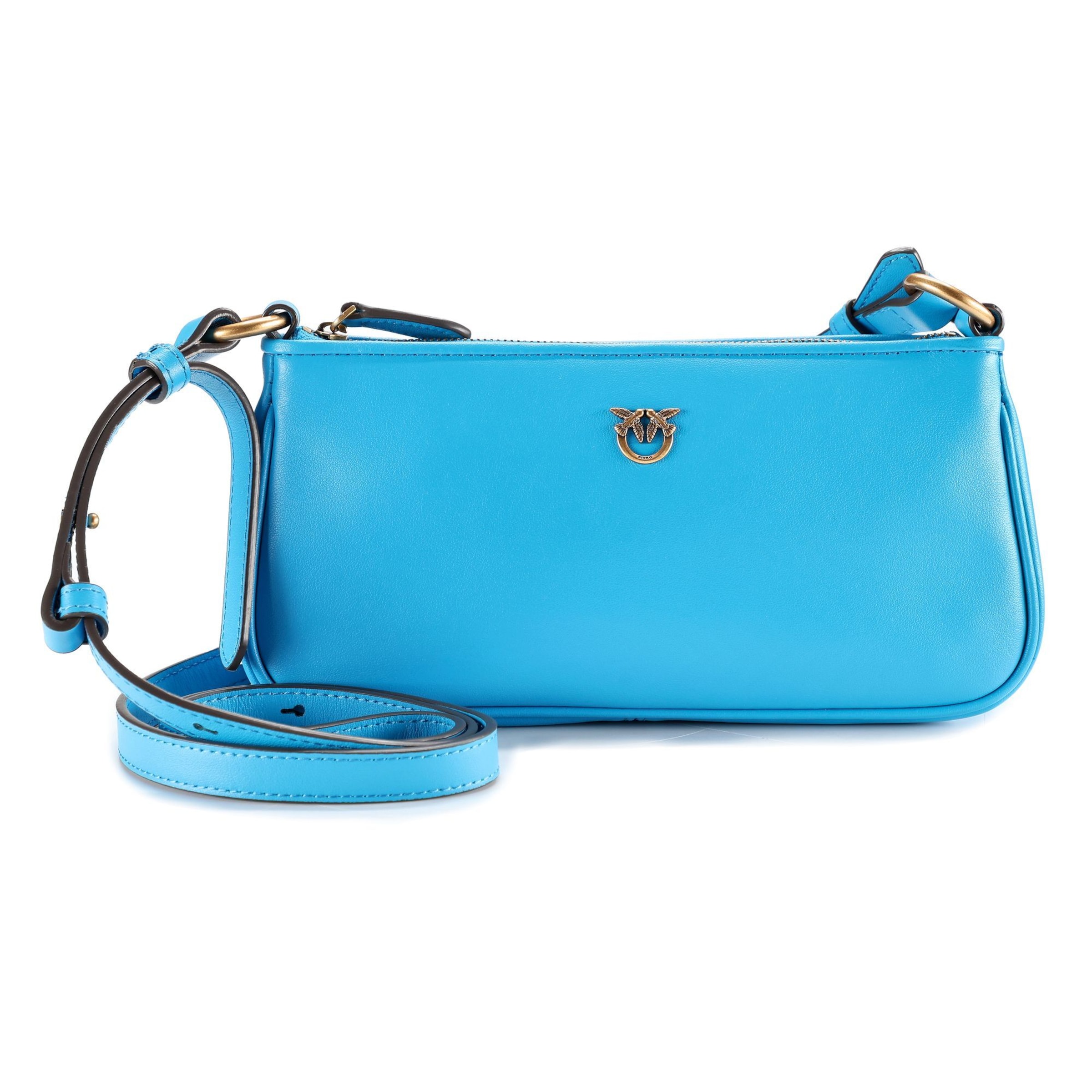 PINKO Sac à bandoulière 'Half Moon' en azur, Vue avec produit