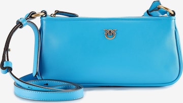Borsa a spalla 'Half Moon' di PINKO in blu: frontale