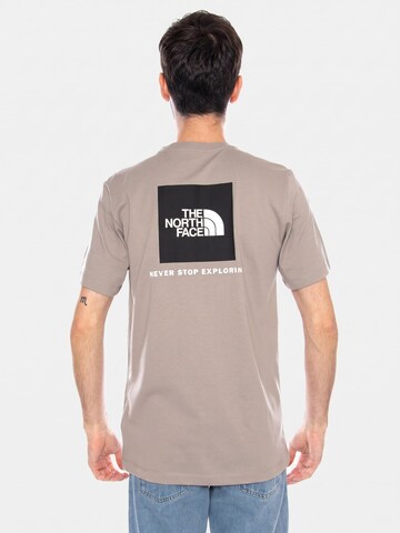 T-Shirt 'M Evo Box NSE Reg SS Stone Stab' THE NORTH FACE en beige