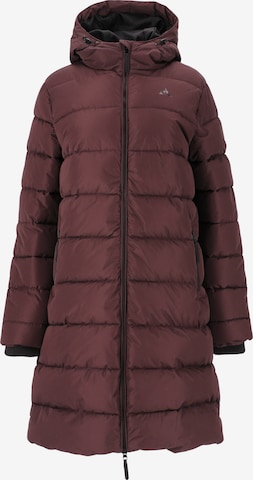 Whistler Winter Coat 'Amaret' in Red: front