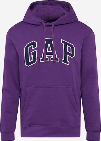 GAP Sweatshirt in Purple: front