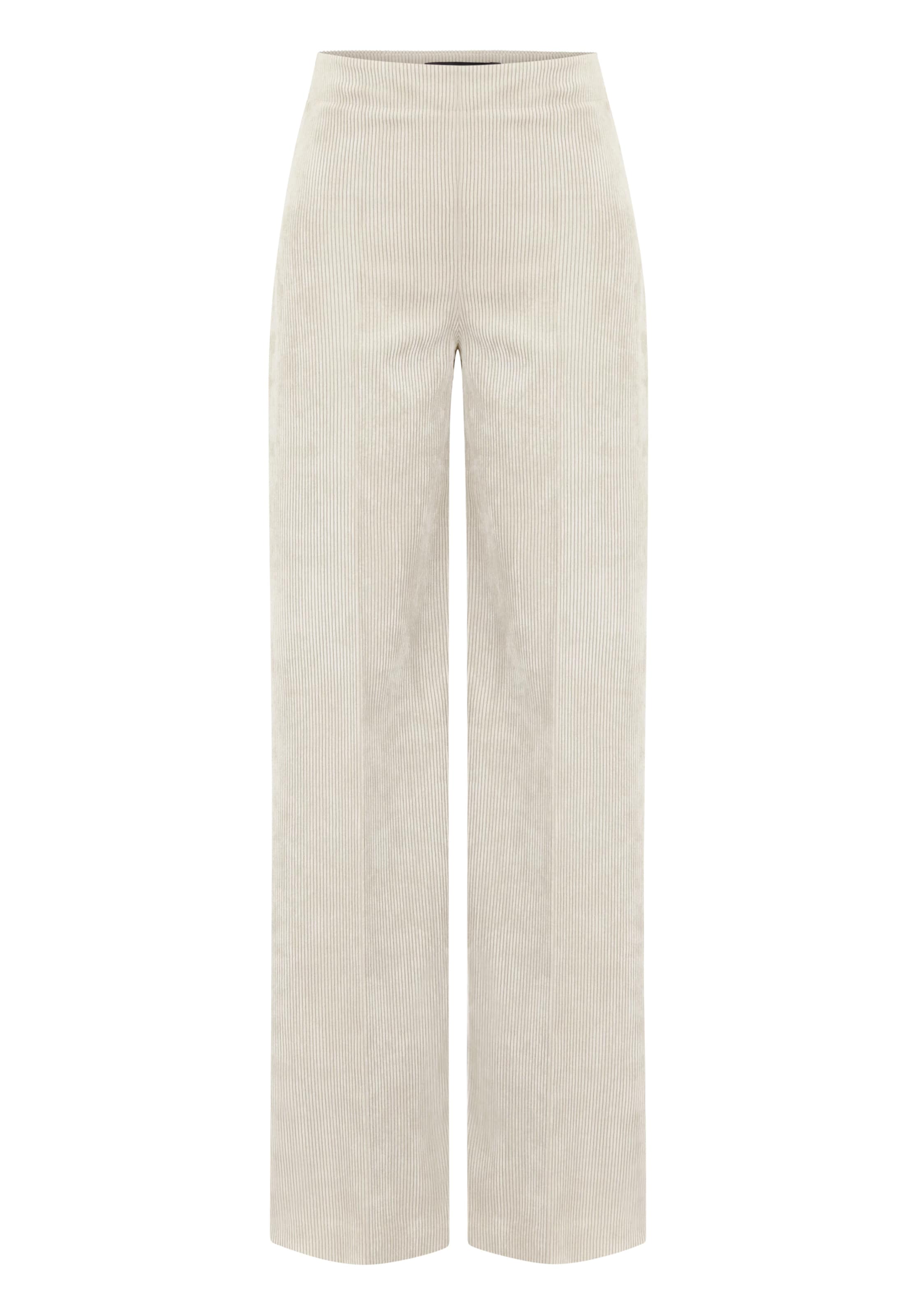 Wide Leg Pantalon à plis 'Before' DRYKORN en marron : devant