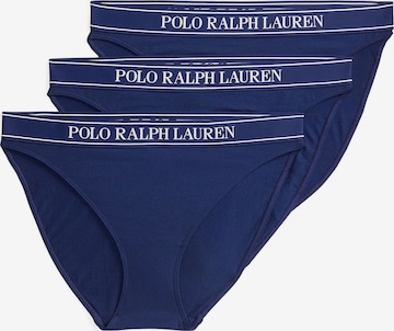 Polo Ralph Lauren Slip ' Polo Essentials ' in Blau: Vorderseite
