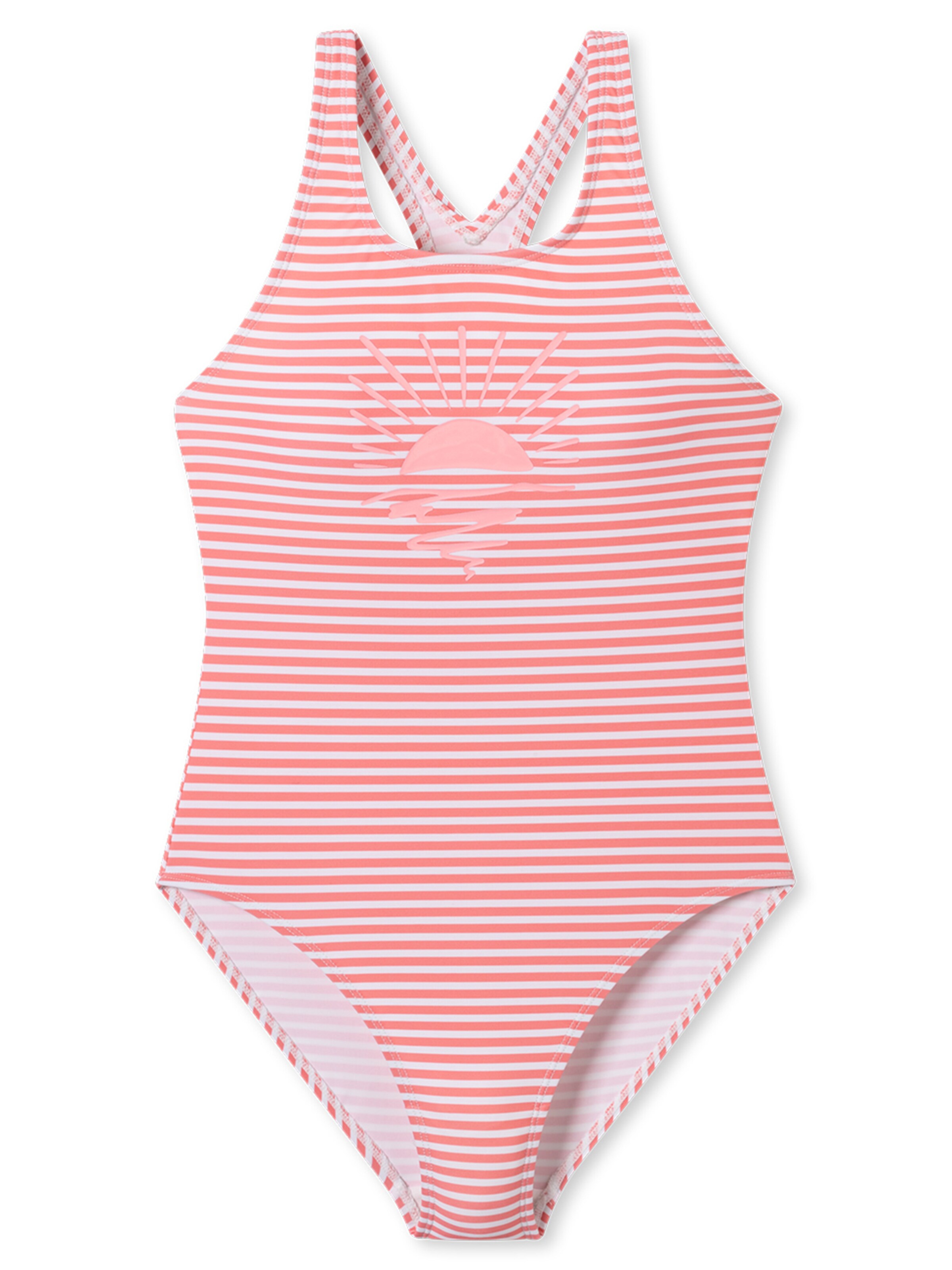 SCHIESSER Swimsuit 'Aqua Teens Girl' in Pink: front