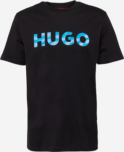 Tricou 'Dulivio' HUGO pe albastru deschis / negru, Vizualizare produs
