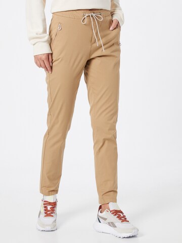 s.Oliver Slimfit Hose in Beige: predná strana