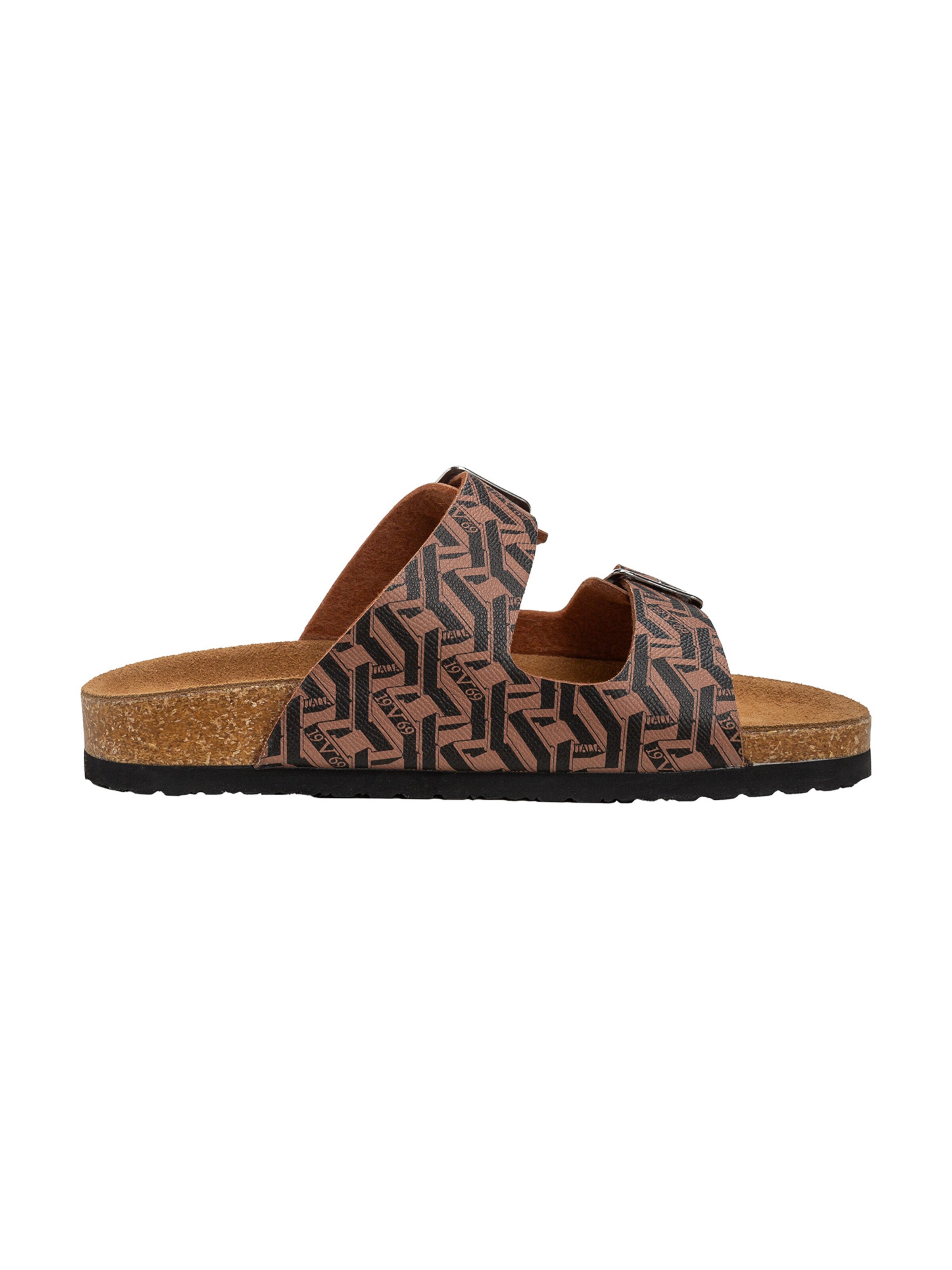 19V69 ITALIA Mule 'Sassari' in Brown