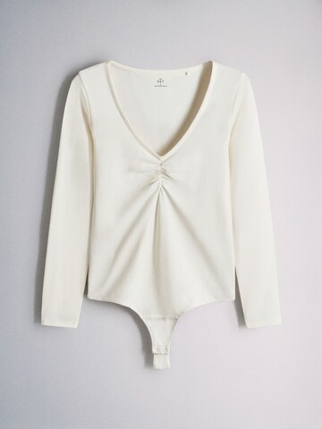 The Set - Camisa body em castanho