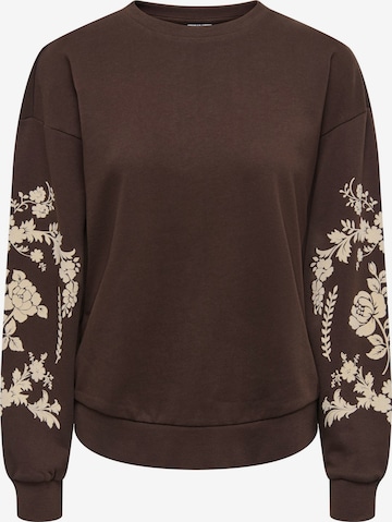 JDY - Sudadera 'JDYIrmelin' en marrón: frente