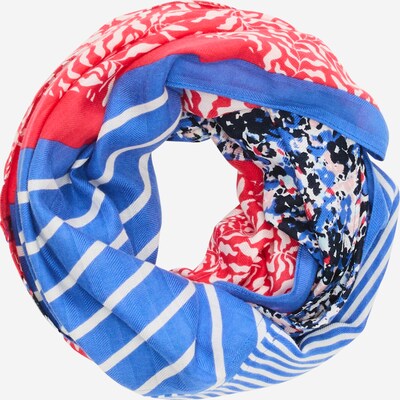 s.Oliver Scarf in Blue / Light red / White, Item view