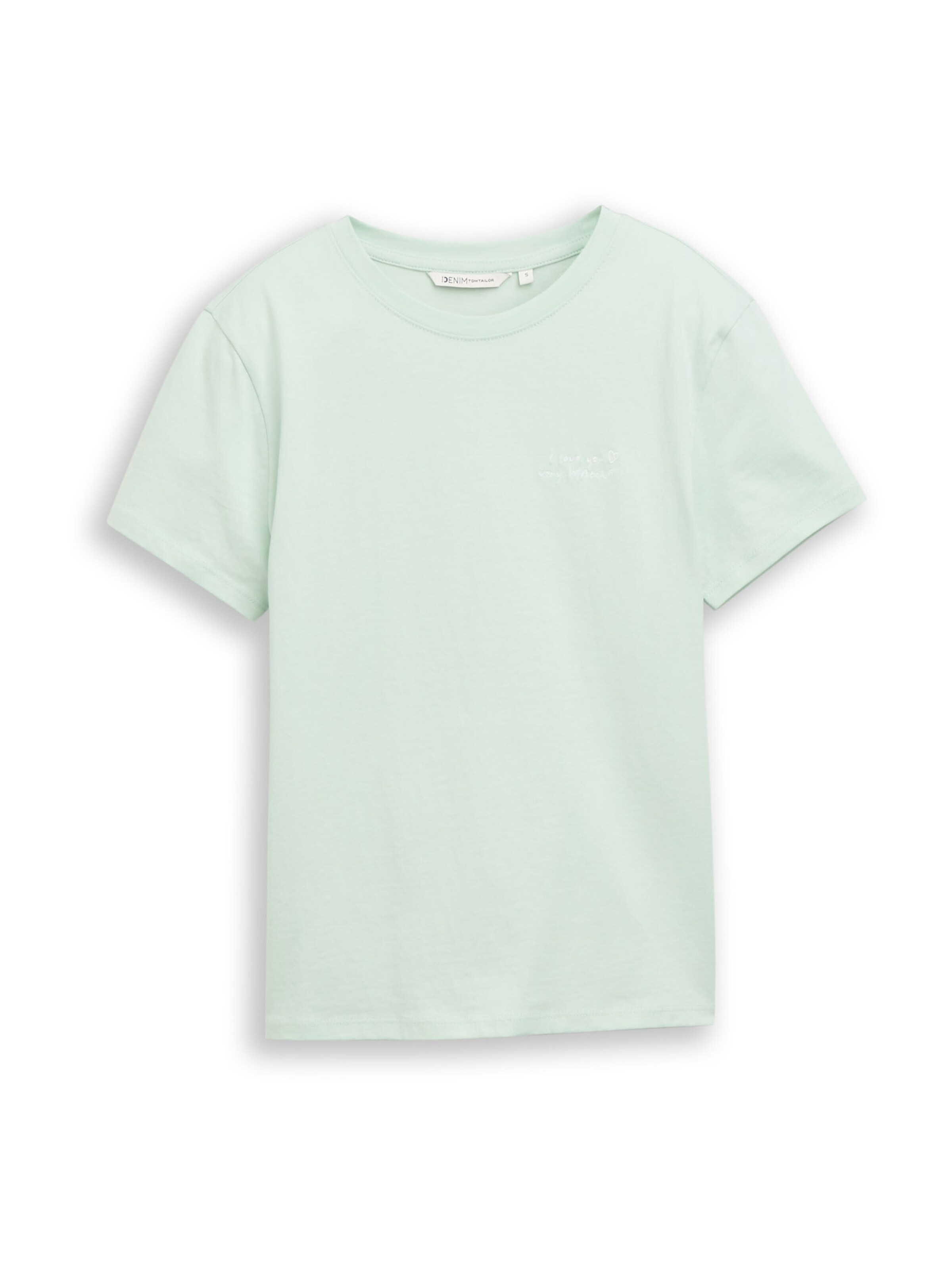 TOM TAILOR DENIM Shirt in Green: front