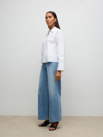 Chemisier 'VMAlly' VERO MODA en blanc