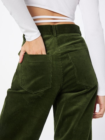 Givn Berlin Szeroka nogawka Spodnie 'ELENA' w kolorze zielony