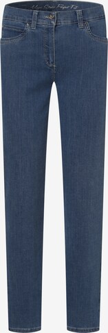 Anna Montana Slimfit Jeans 'Angelika' in Blauw: voorkant