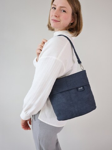 ZWEI Handbag 'MADEMOISELLE' in Blue: front