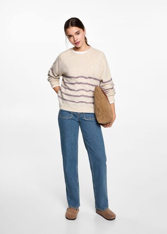 MANGO TEEN Sweater 'Marinero' in Beige