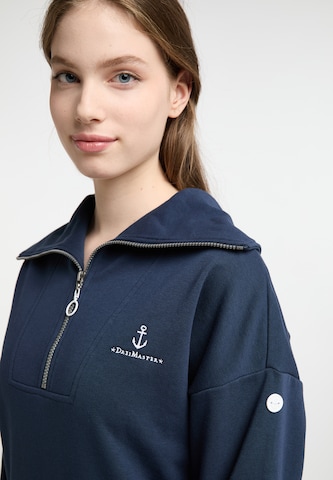 Sweat-shirt 'Bridgeport' DreiMaster Maritim en bleu