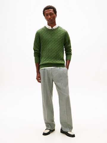 TOMMY HILFIGER Pulover 'Classic' | zelena barva