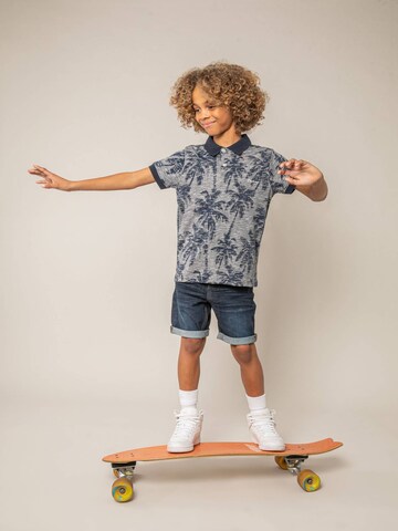 T-Shirt 'Tikson' Deeluxe en bleu