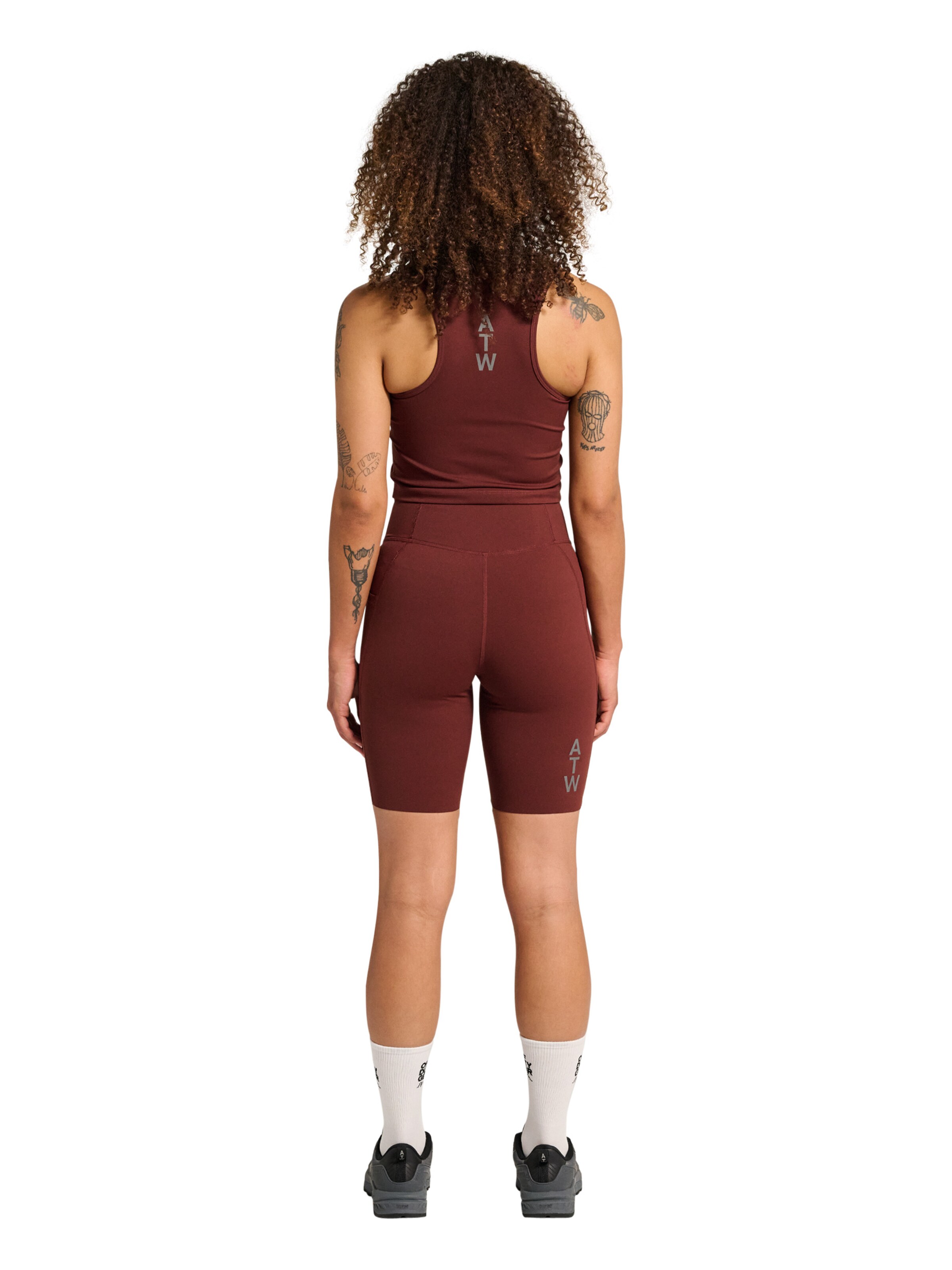 HALO Skinny Workout Pants in Brown