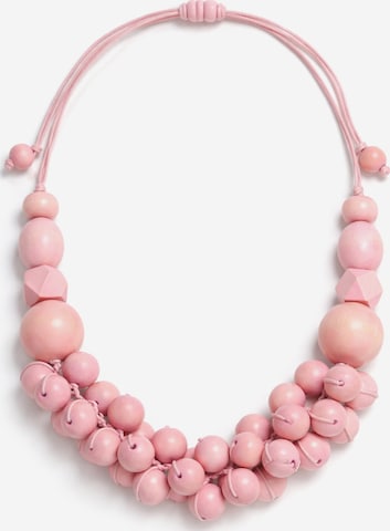 COLLEZIONE ALESSANDRO Necklace 'Bea' in Pink: front