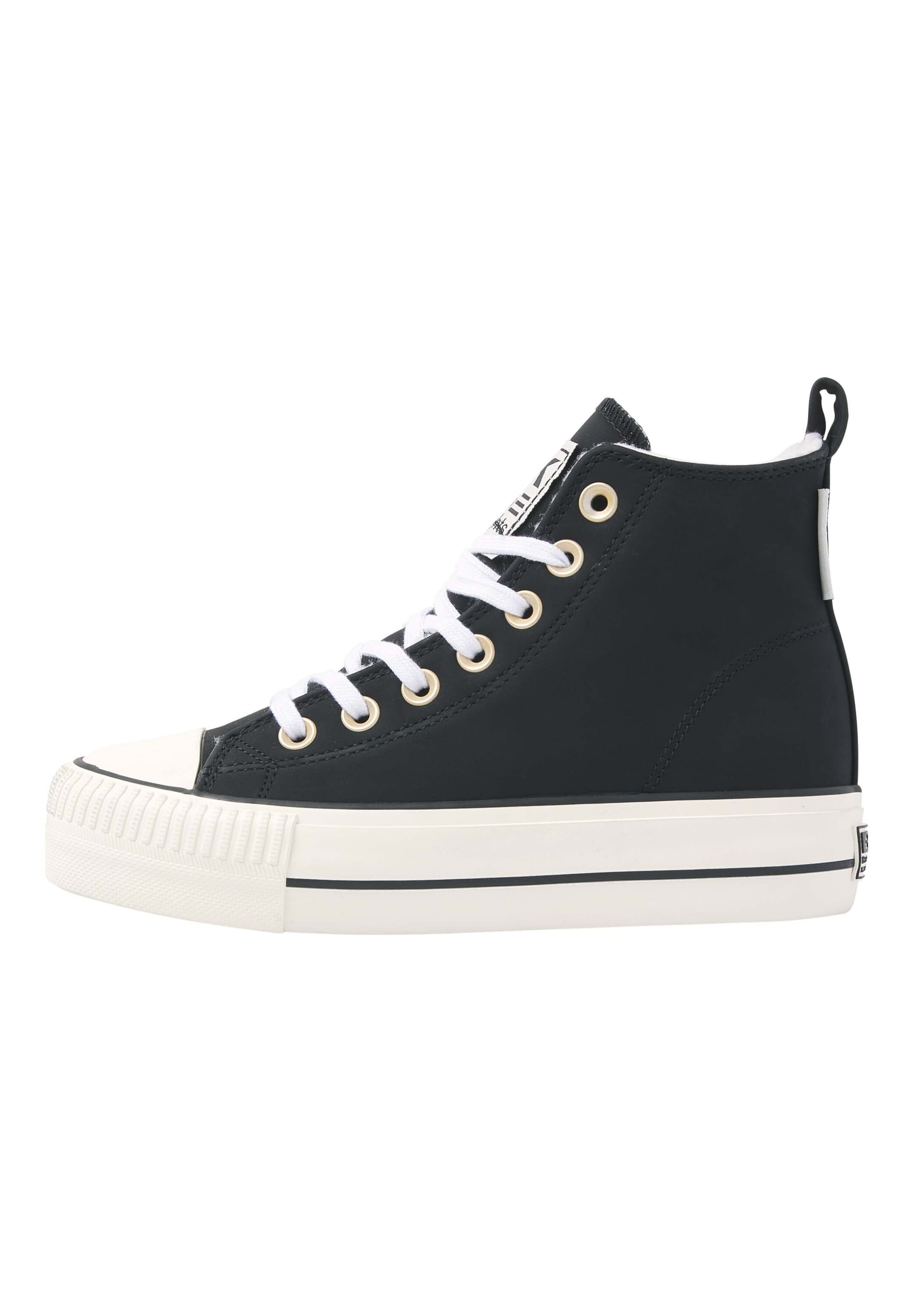 BRITISH KNIGHTS Sneaker high 'KAYA MID' i sort: forside