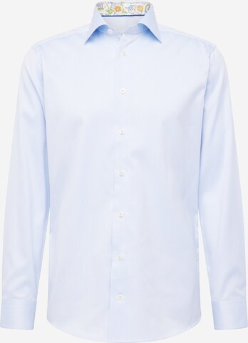 ETON Slim fit Button Up Shirt in Blue: front