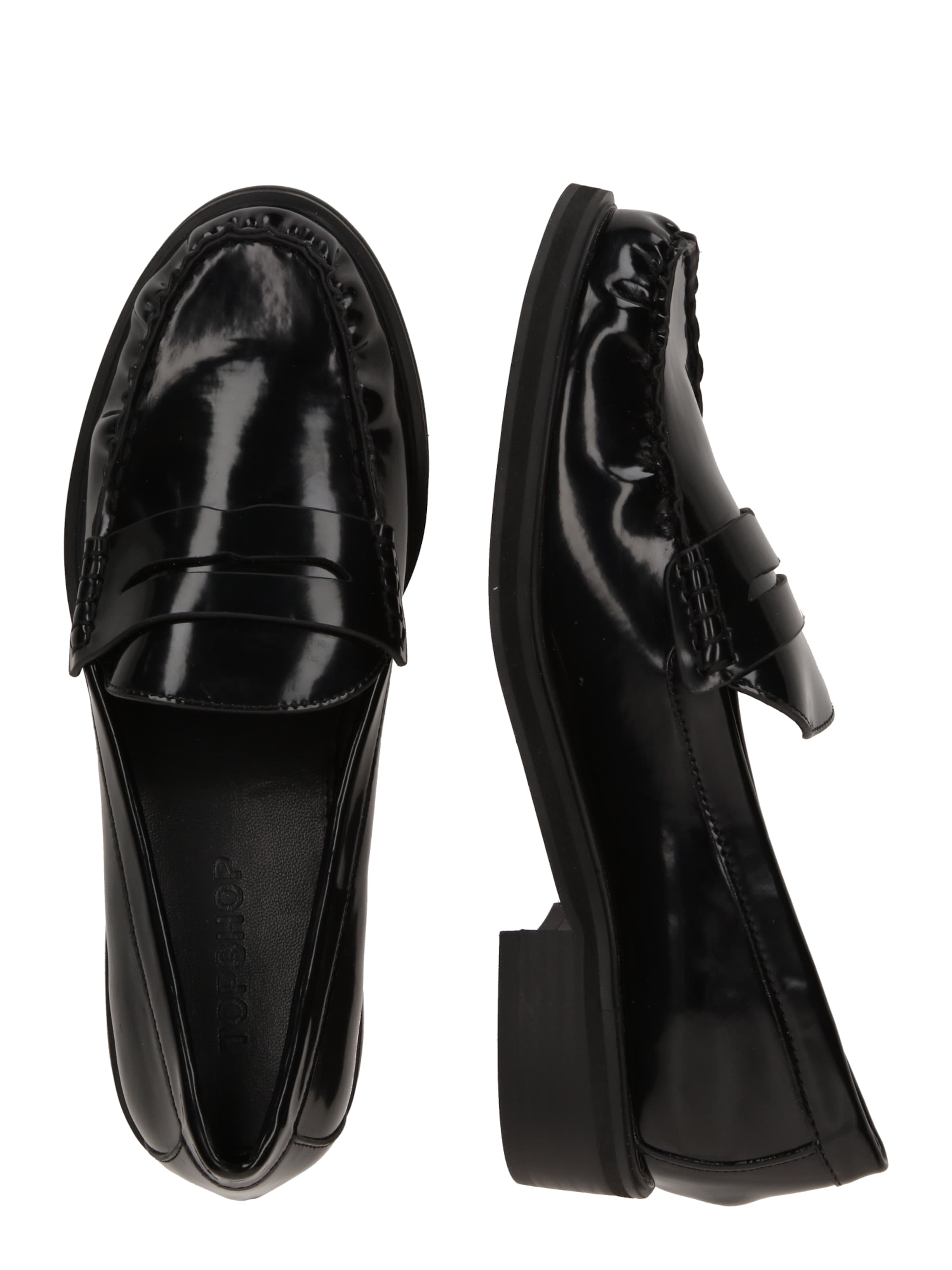 TOPSHOP Papuče 'Carter' - Čierna