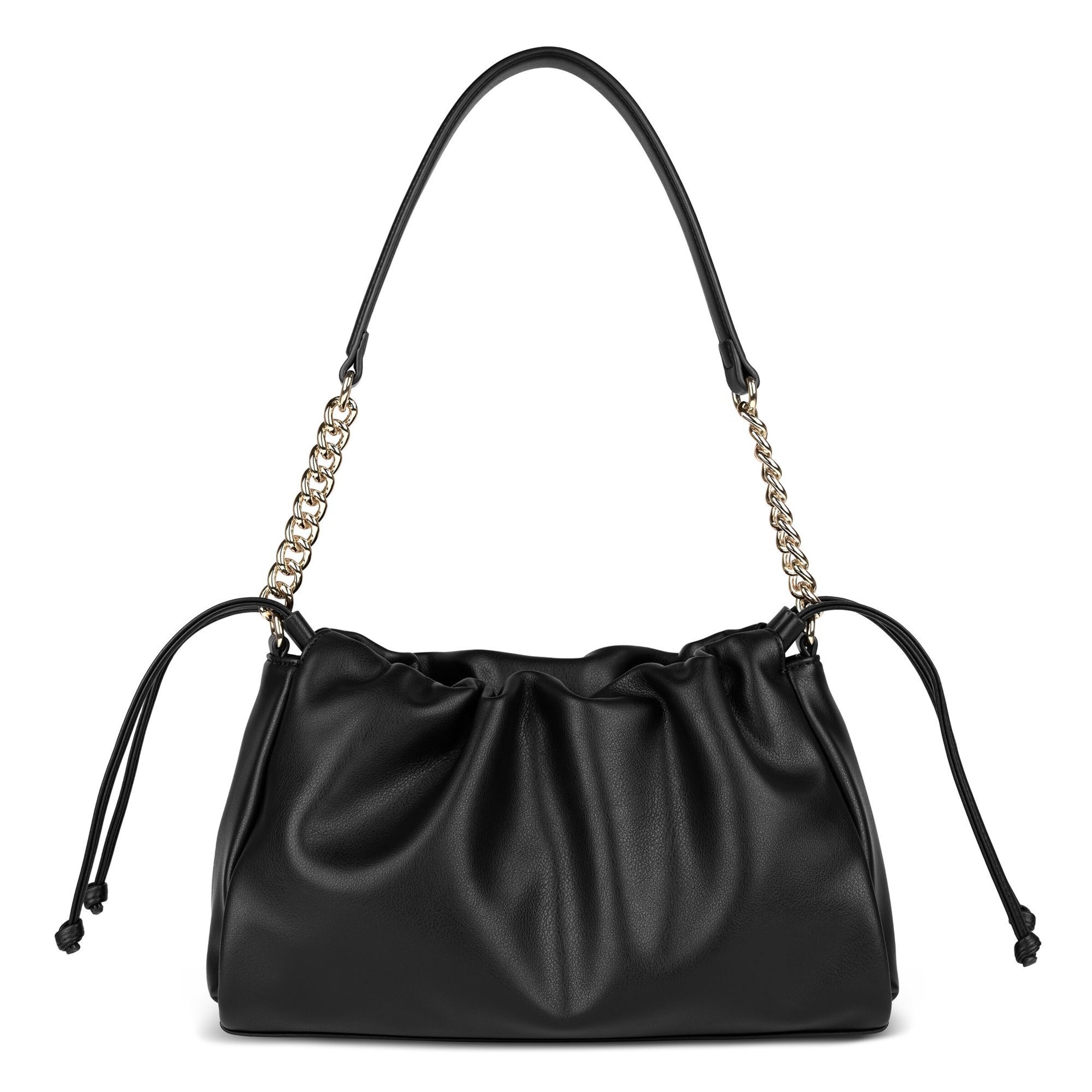 bugatti Schultertasche 'Leni ' in Schwarz