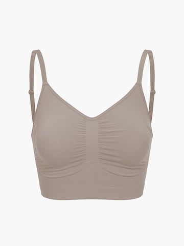 Bustier Soutien-gorge 'Comfort Bralette' cfab (formerly creamy fabrics) en gris : devant