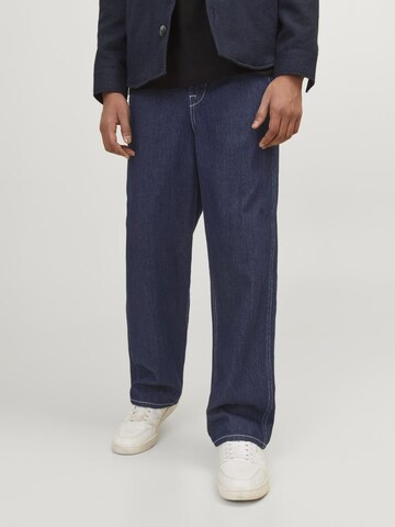 Jack & Jones Junior Regular Jeans 'ALEX CARPENTER' in Blau: predná strana