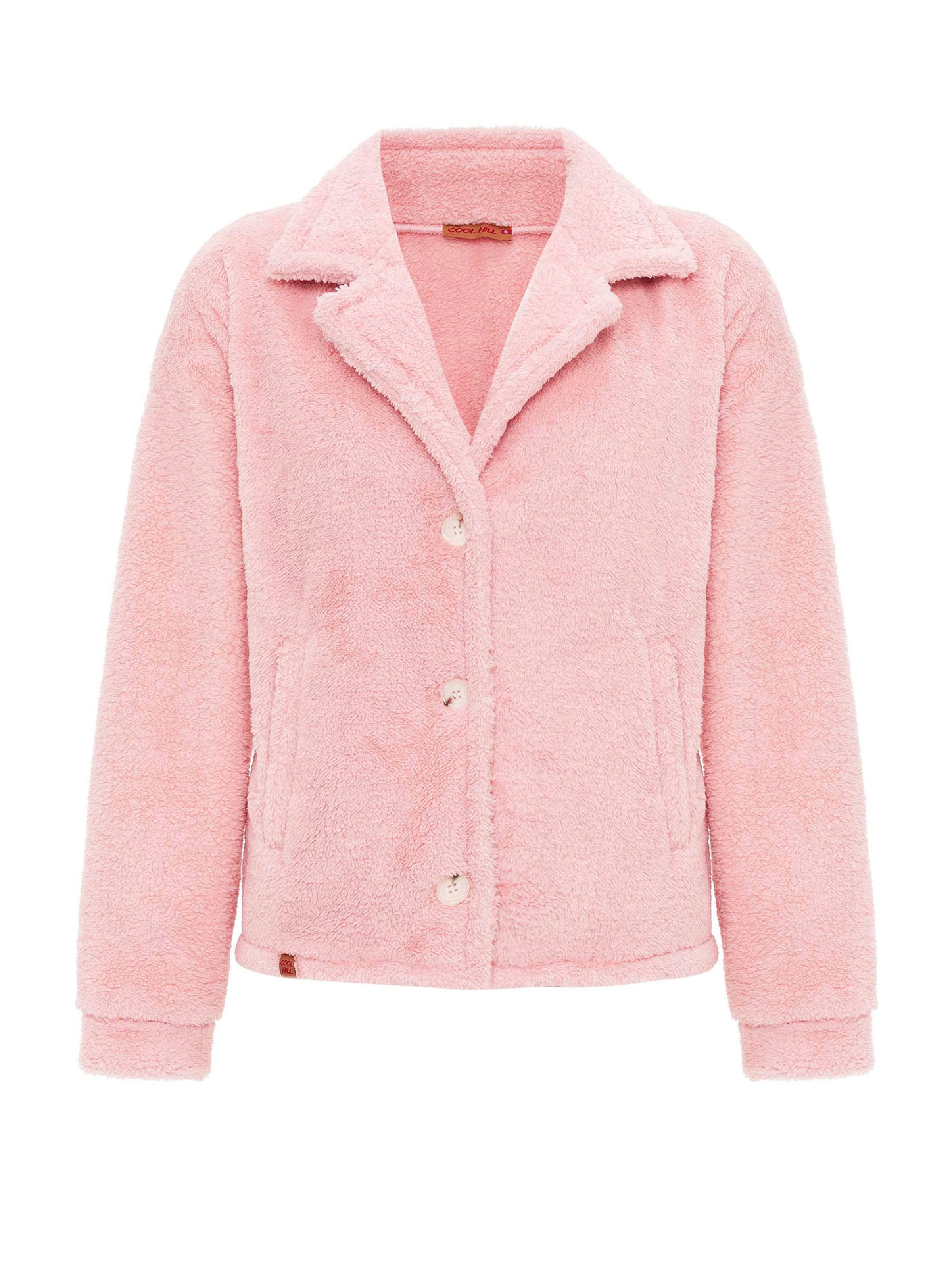 Cool Hill Демисезонная куртка в Ярко-розовый: спереди