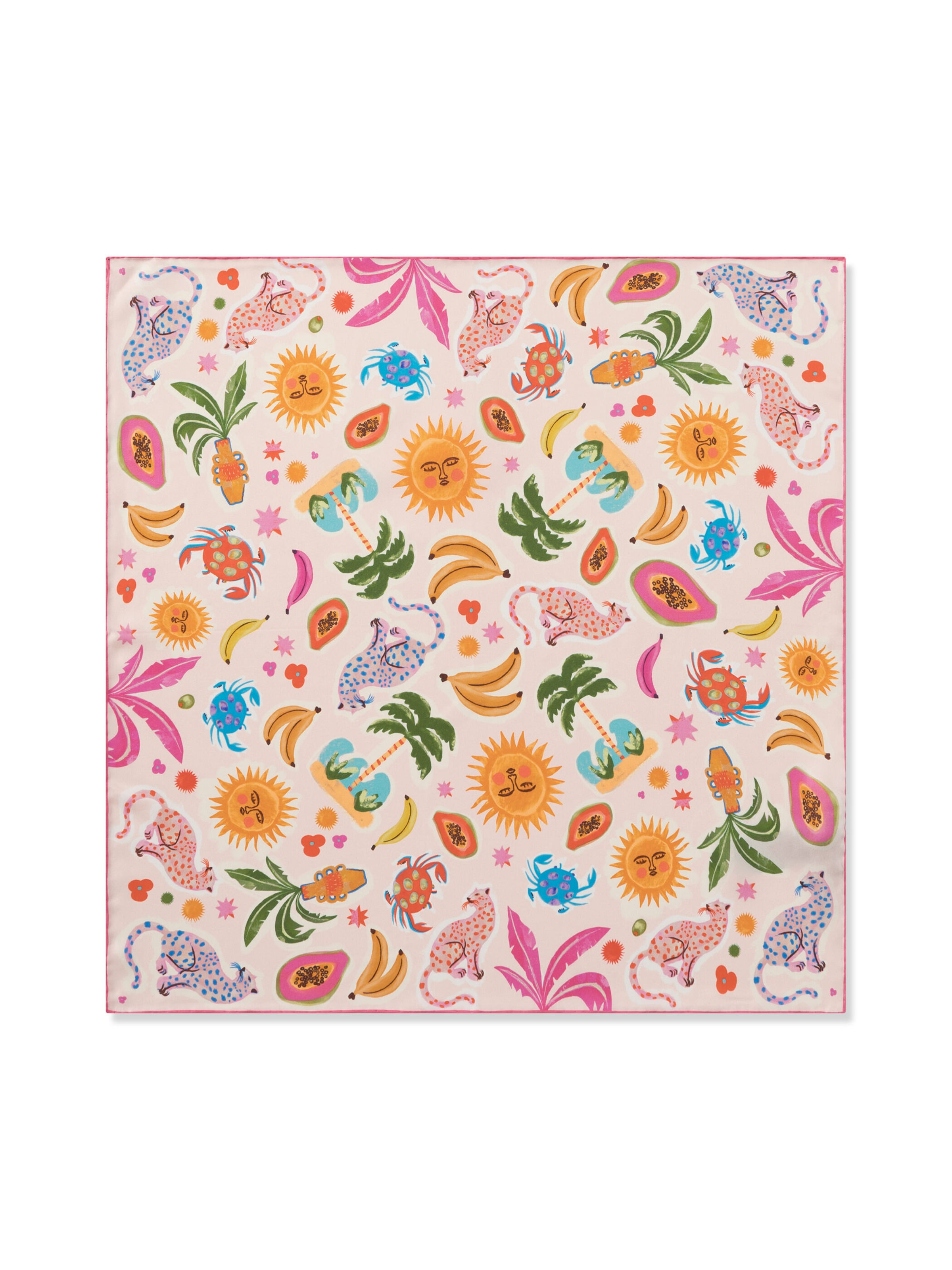 Foulard CODELLO en rose