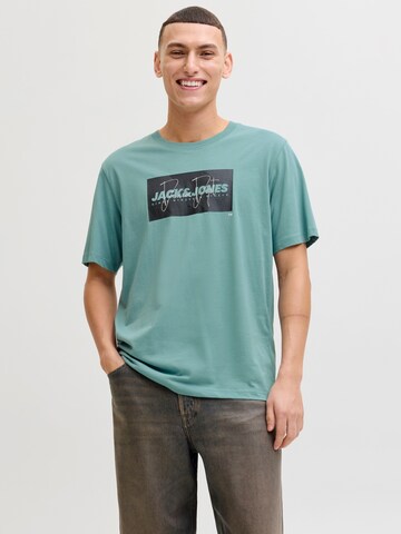 T-Shirt 'JJCole' JACK & JONES en vert : devant