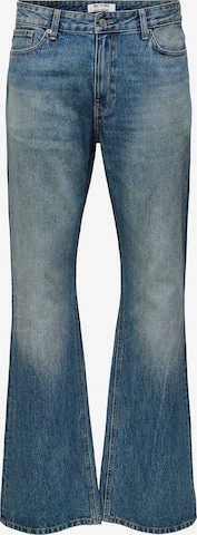 Only & Sons Boot cut Jeans 'ONSGIBB' in Blue: front