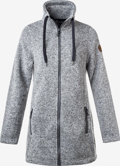 Weather Report Athletic Fleece Jacket 'LILIANA LONG' in mottled grey, Item view