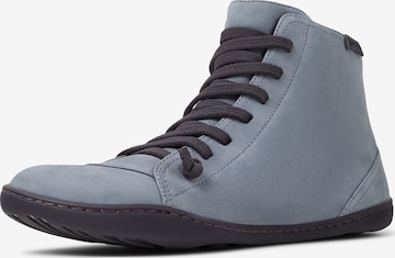 CAMPER Schnürstiefelette 'Peu Cami' in Grau: Vorderseite
