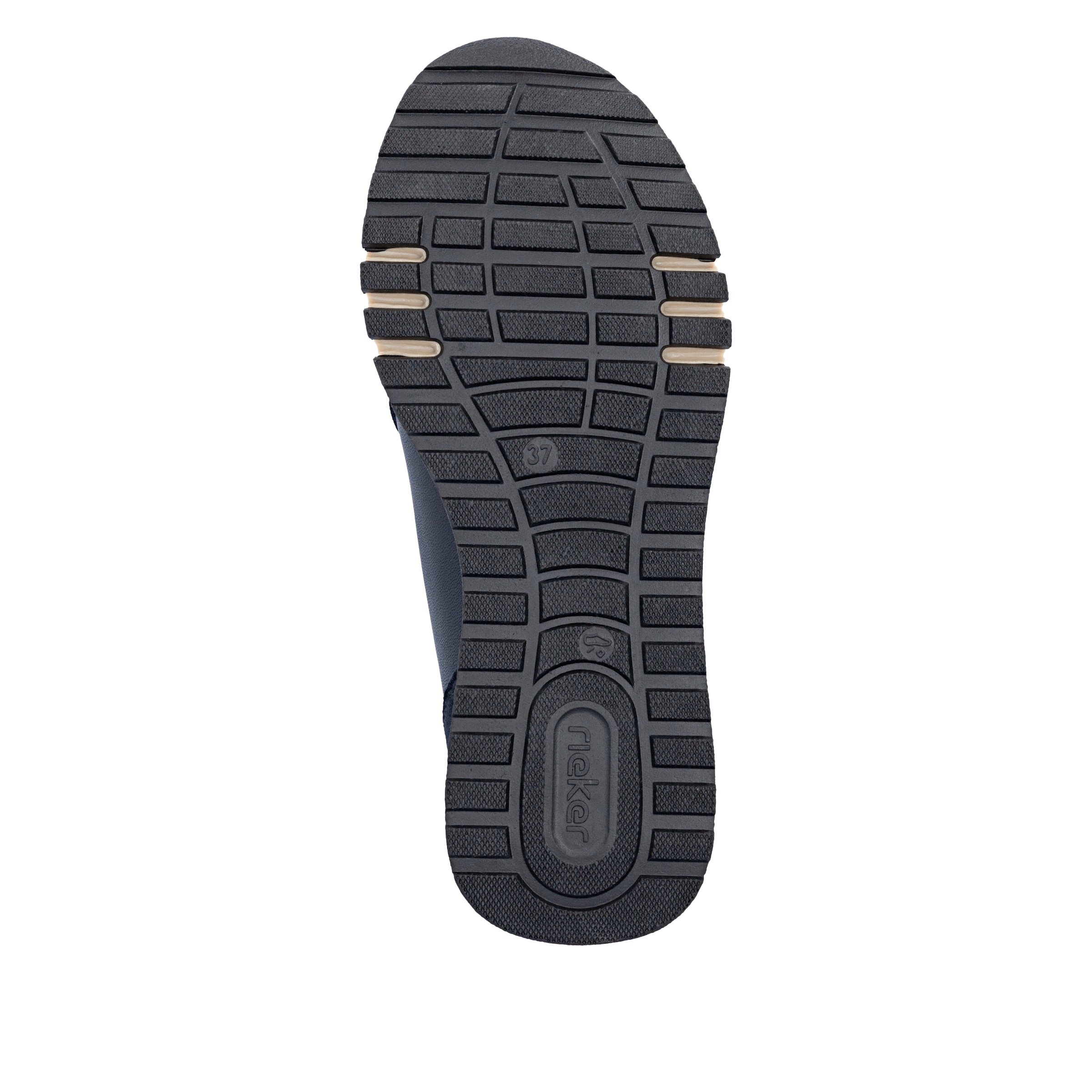 Baskets basses Rieker en bleu