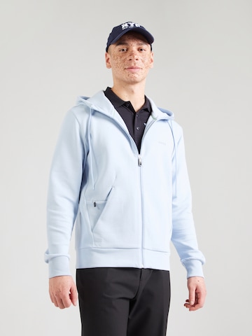 BOSS Green Collegetakki 'Saggy' värissä sininen: etupuoli