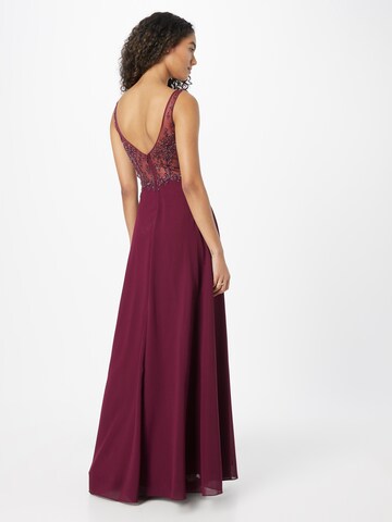 Laona Evening Dress in Red