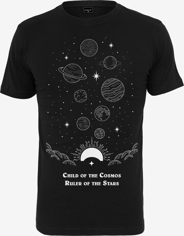 Merchcode Shirt 'Child Of The Cosmos' in Zwart: voorkant
