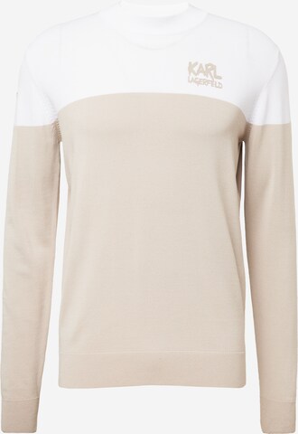 Karl Lagerfeld Pullover in Beige: predná strana