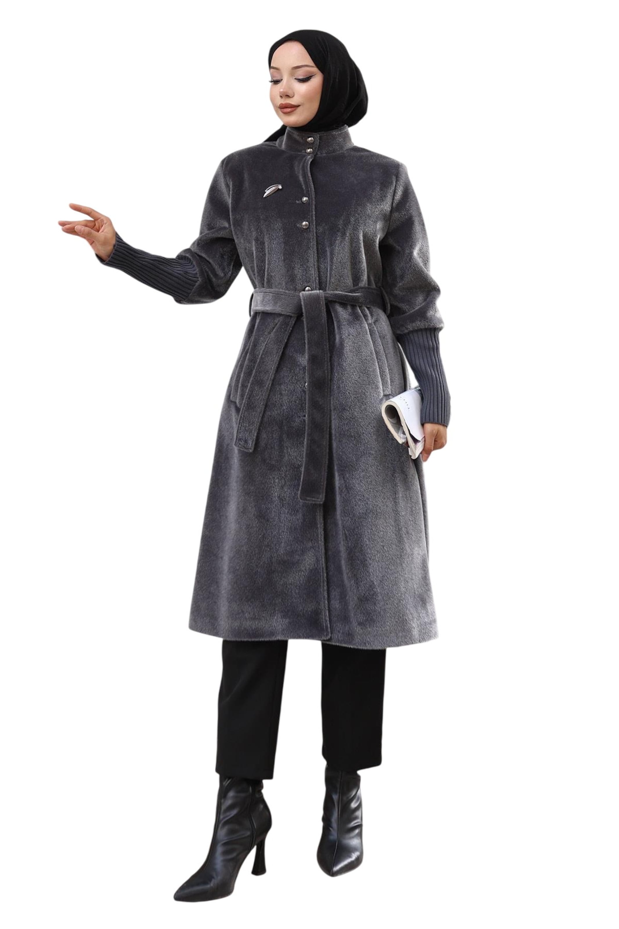 MODAMIHRAM Between-seasons coat in Grey