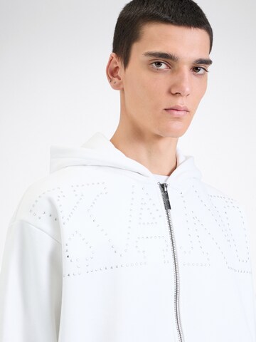 Karl Kani Bluza rozpinana w kolorze biały