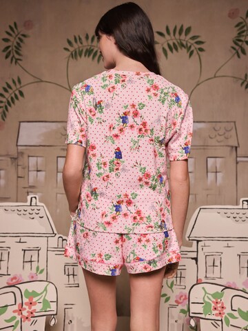 Cath Kidston - Pijama de pantalón corto en rosa