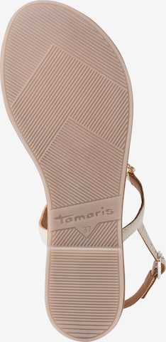 TAMARIS - Sandalias de dedo en beige