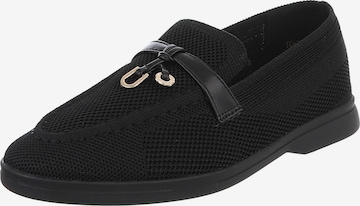 Ital-Design Slipper in Schwarz: Vorderseite